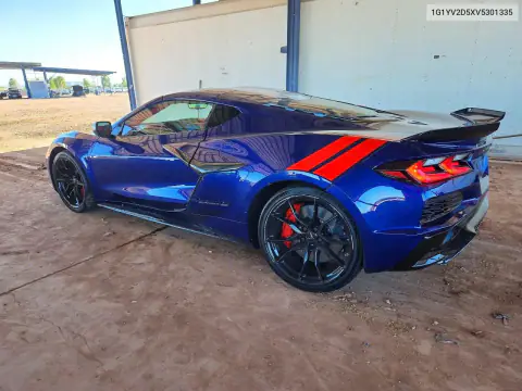 1G1YV2D5XV5301335 — 2027 Chevrolet Corvette, фото 2 с аукциона Copart, Ходовая часть