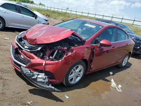 1G1BE5SM0H7219432 — 2017 Chevrolet Cruze LT, Передняя часть (Front End), фото до ремонта