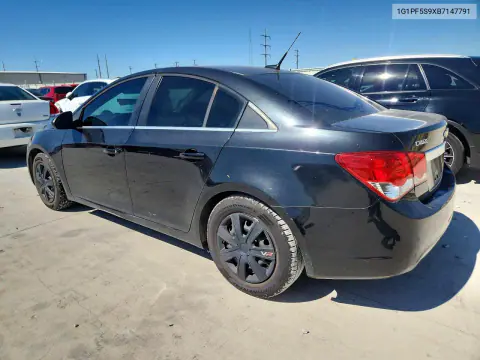 2011 Chevrolet Cruze Lt VIN 1G1PF5S9XB7147791 фото 2