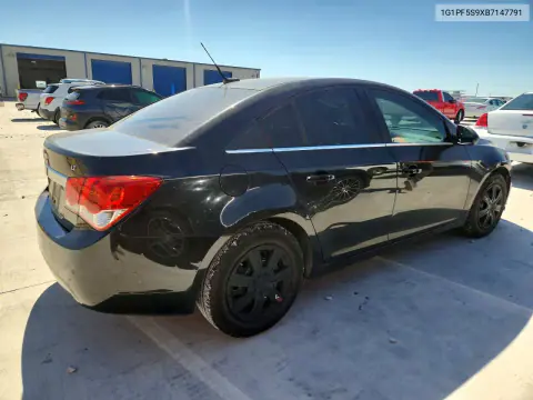 2011 Chevrolet Cruze Lt VIN 1G1PF5S9XB7147791 фото 3