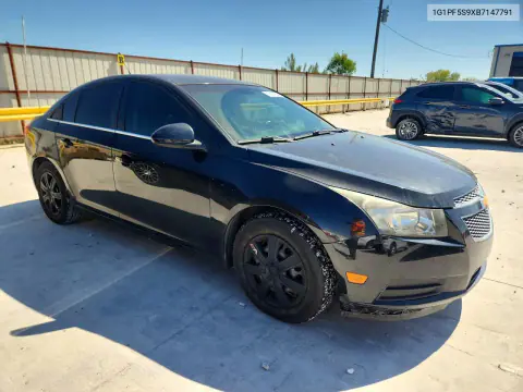 2011 Chevrolet Cruze Lt VIN 1G1PF5S9XB7147791 фото 4