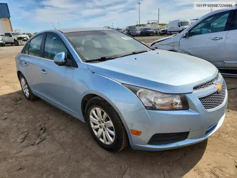 2011 Chevrolet Cruze Lt VIN 1G1PF5S90B7226886 фото 4