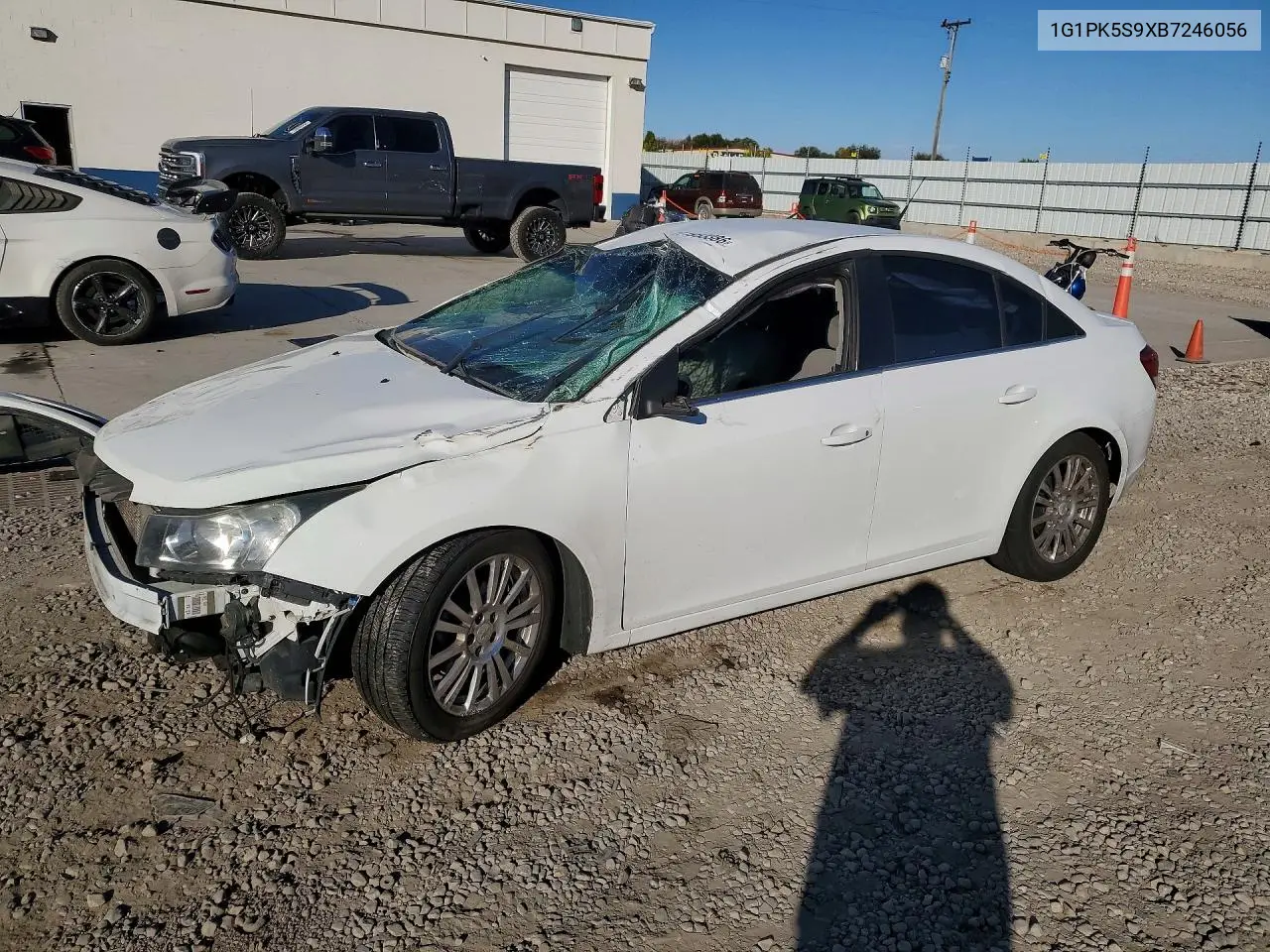 2011 Chevrolet Cruze Eco VIN 1G1PK5S9XB7246056 фото 1