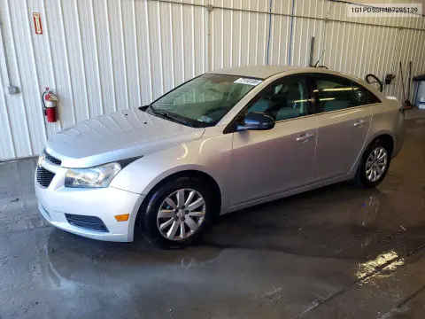 1G1PD5SH4B7295139 — 2011 Chevrolet Cruze, Задняя часть, фото до ремонта