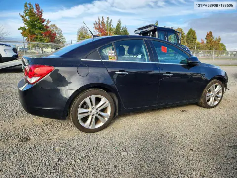 2011 Chevrolet Cruze Ltz VIN 1G1PH5S90B7188506 фото 3