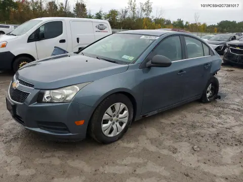 2012 Chevrolet Cruze Ls VIN 1G1PC5SH2C7281017 фото 1