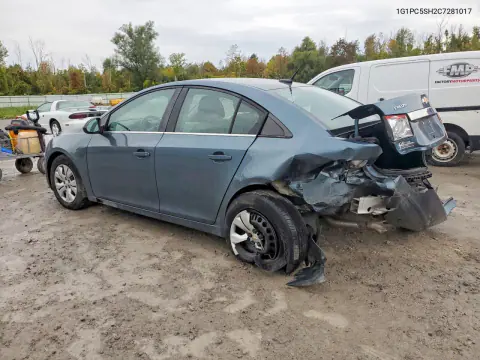 2012 Chevrolet Cruze Ls VIN 1G1PC5SH2C7281017 фото 2