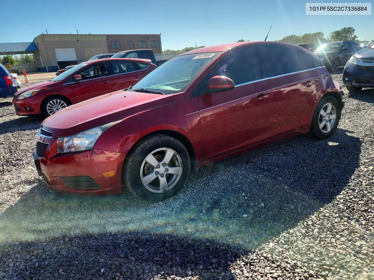 2012 Chevrolet Cruze 4D VIN 1G1PF5SC2C7336884 фото 1