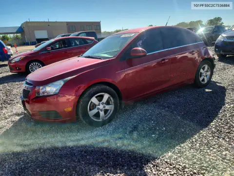 1G1PF5SC2C7336884 — 2012 Chevrolet Cruze, Задняя часть, фото до ремонта