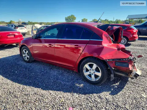 2012 Chevrolet Cruze 4D VIN 1G1PF5SC2C7336884 фото 2