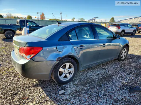 2012 Chevrolet Cruze Lt VIN 1G1PF5SC5C7289964 фото 3