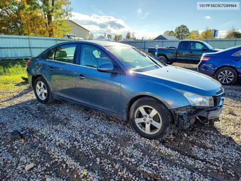 2012 Chevrolet Cruze Lt VIN 1G1PF5SC5C7289964 фото 4