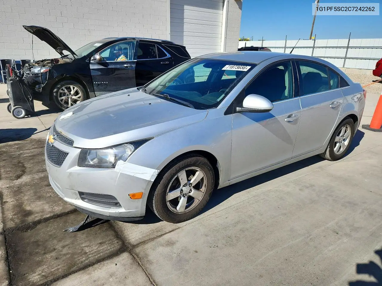 2012 Chevrolet Cruze Lt VIN 1G1PF5SC2C7242262 фото 1