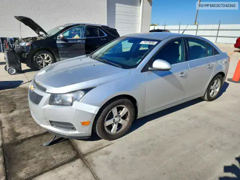 1G1PF5SC2C7242262 — 2012 Chevrolet Cruze, Град, фото до ремонта
