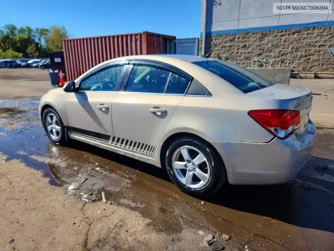 2012 Chevrolet Cruze Lt VIN 1G1PF5SC6C7306304 фото 2