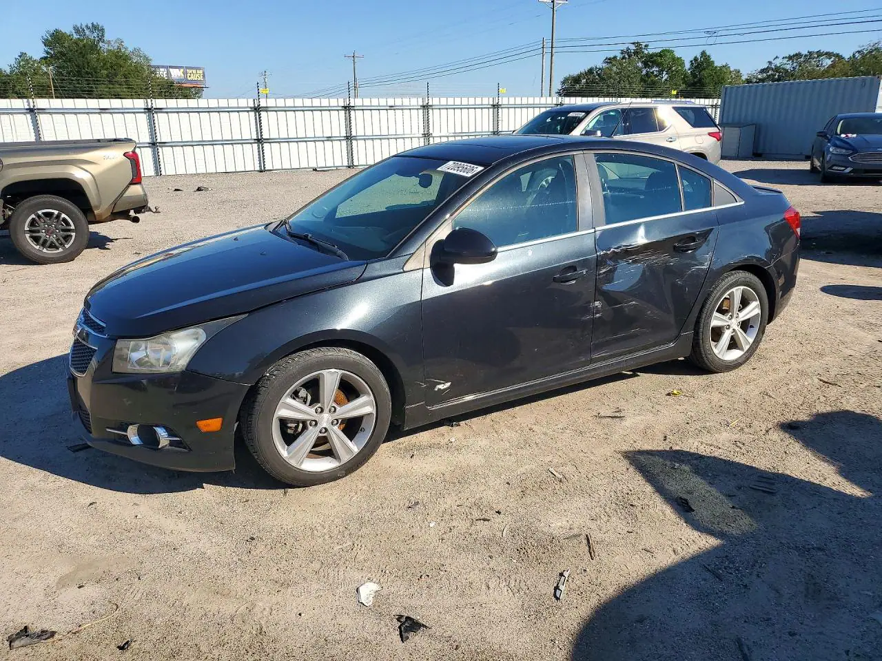 1G1PG5SC8C7237225 Chevrolet Cruze 2012 — повреждение Сторона, фото до ремонта