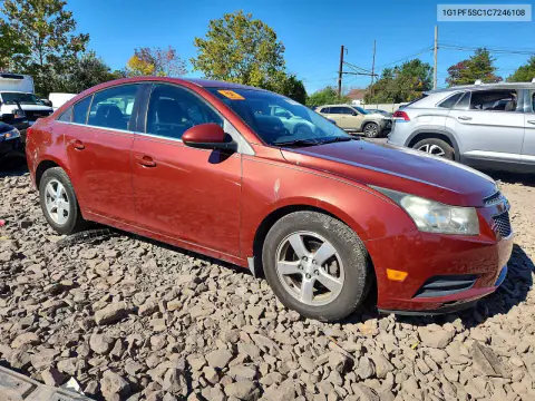 2012 Chevrolet Cruze Lt VIN 1G1PF5SC1C7246108 фото 4