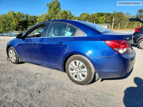 2012 Chevrolet Cruze Ls VIN 1G1PC5SH0C7243253 фото 2