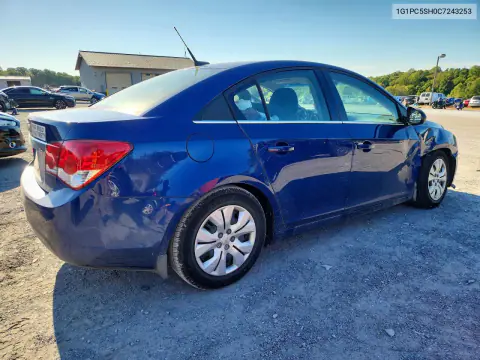 2012 Chevrolet Cruze Ls VIN 1G1PC5SH0C7243253 фото 3