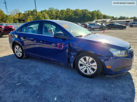 2012 Chevrolet Cruze Ls VIN 1G1PC5SH0C7243253 фото 4