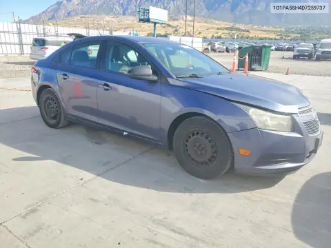 2013 Chevrolet Cruze Ls VIN 1G1PA5SH4D7259737 фото 4