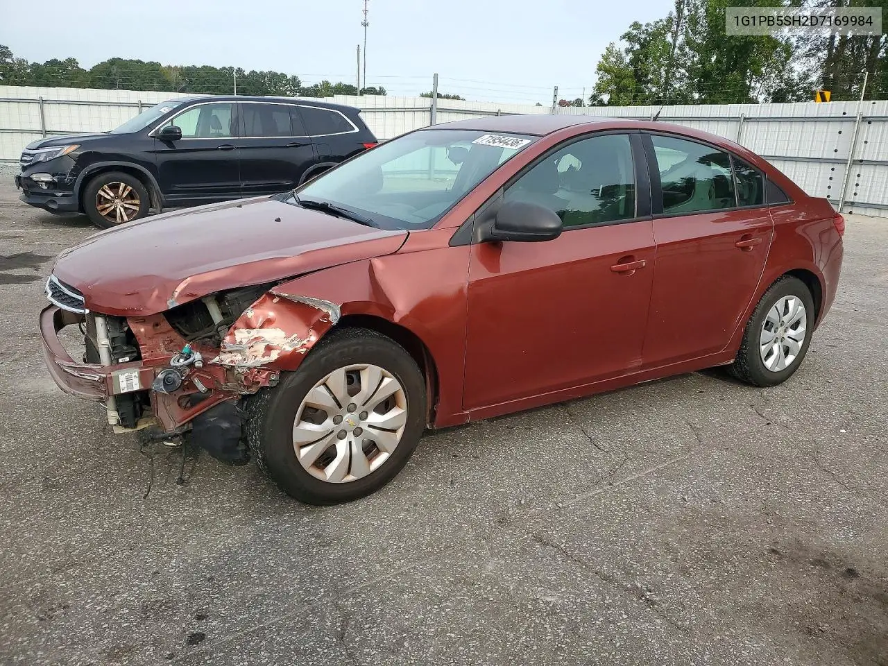 2013 Chevrolet Cruze Ls VIN 1G1PB5SH2D7169984 фото 1