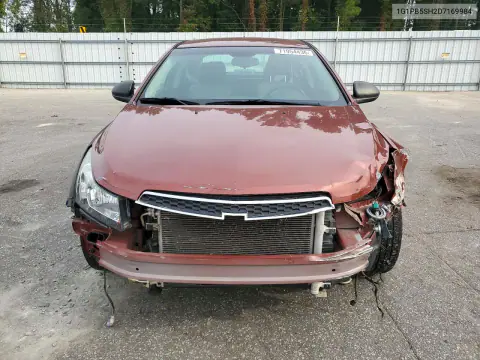 2013 Chevrolet Cruze Ls VIN 1G1PB5SH2D7169984 фото 5