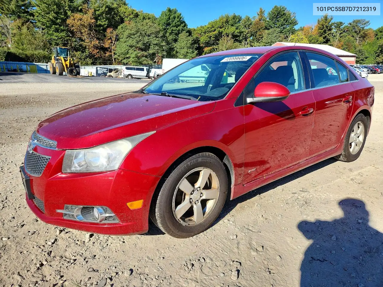2013 Chevrolet Cruze Lt VIN 1G1PC5SB7D7212319 фото 1