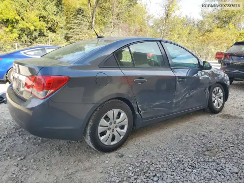 2013 Chevrolet Cruze Ls VIN 1G1PA5SH3D7237678 фото 3