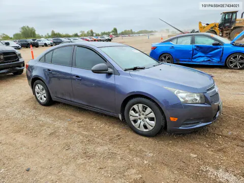 2014 Chevrolet Cruze Ls VIN 1G1PA5SH2E7434021 фото 4