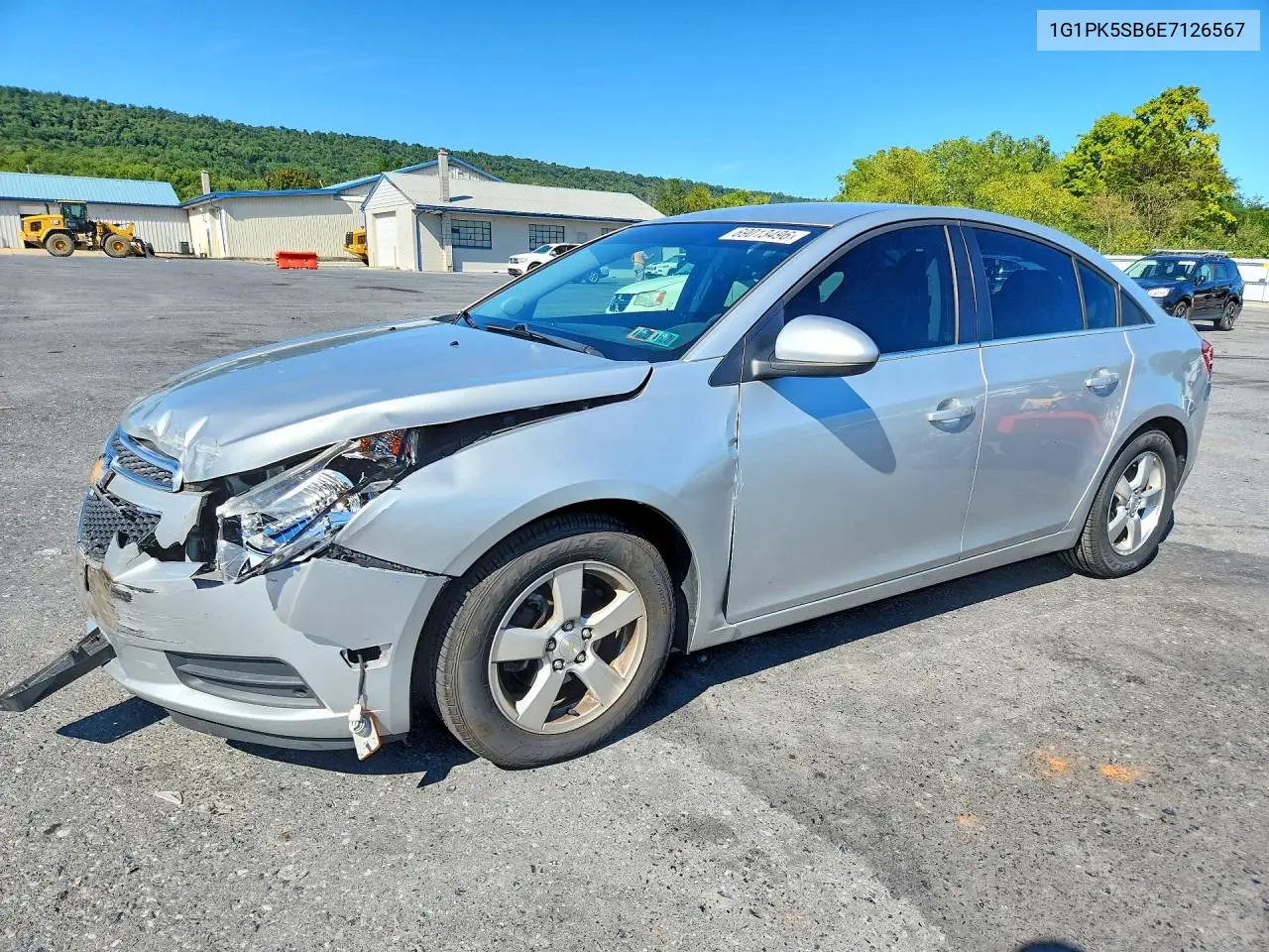 2014 Chevrolet Cruze Lt VIN 1G1PK5SB6E7126567 фото 1