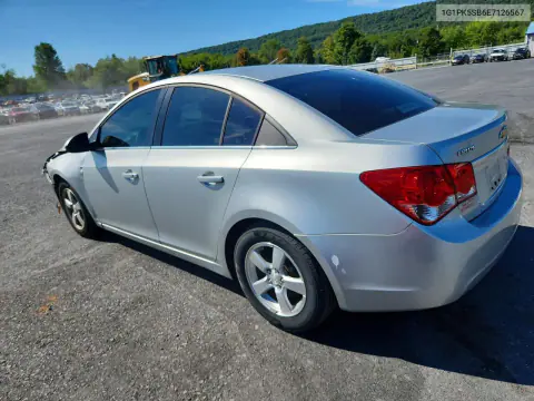 2014 Chevrolet Cruze Lt VIN 1G1PK5SB6E7126567 фото 2