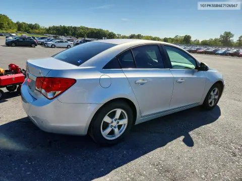 2014 Chevrolet Cruze Lt VIN 1G1PK5SB6E7126567 фото 3