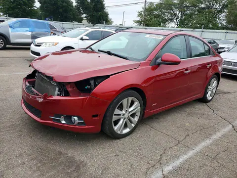 1G1PG5SB9E7230374 — 2014 Chevrolet Cruze, Передняя часть (Front End), фото до ремонта