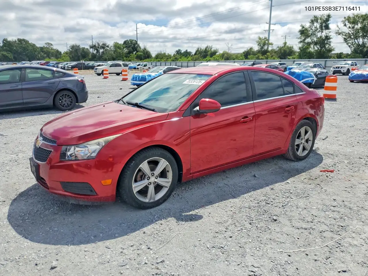 2014 Chevrolet Cruze Lt VIN 1G1PE5SB3E7116411 фото 1