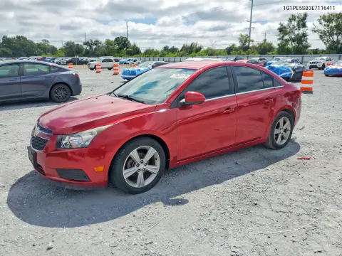 1G1PE5SB3E7116411 — 2014 Chevrolet Cruze, Подтопление, фото до ремонта