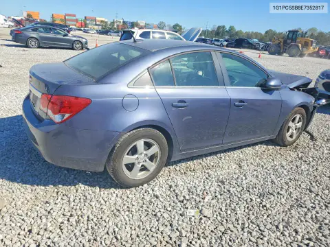 2014 Chevrolet Cruze Lt VIN 1G1PC5SB8E7352817 фото 3