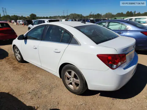 2014 Chevrolet Cruze Lt VIN 1G1PC5SB9E7136765 фото 2