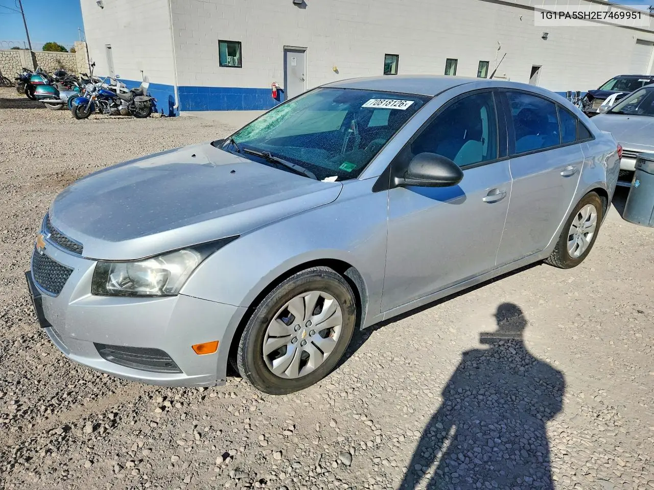 2014 Chevrolet Cruze Ls VIN 1G1PA5SH2E7469951 фото 1
