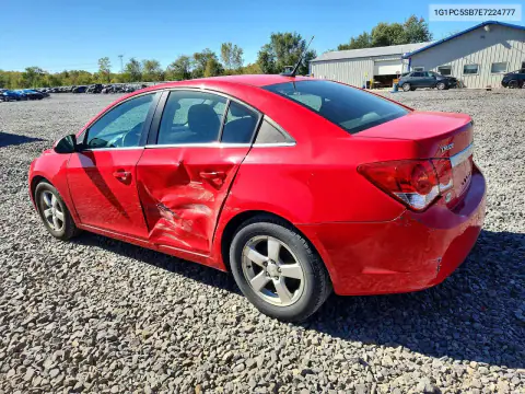 2014 Chevrolet Cruze Lt VIN 1G1PC5SB7E7224777 фото 2