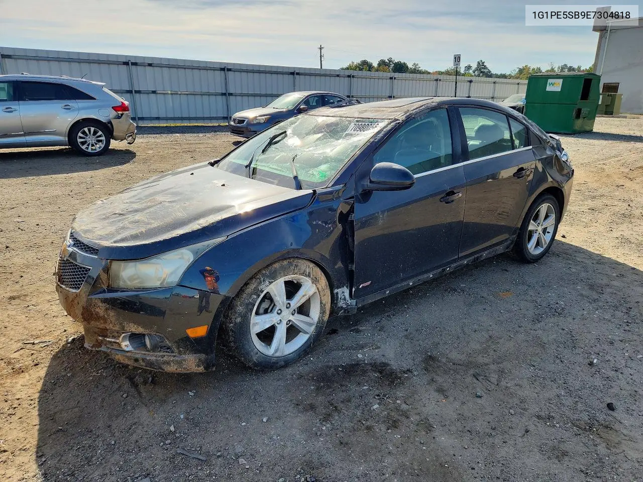 2014 Chevrolet Cruze Lt VIN 1G1PE5SB9E7304818 фото 1