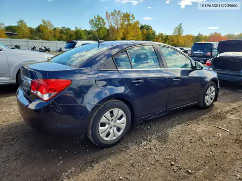1G1PA5SG1E7239860 — 2014 Chevrolet Cruze, фото 3 с аукциона Copart 21.10.2026, Передняя часть