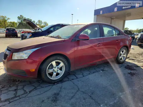 1G1PC5SB3E7211086 — 2014 Chevrolet Cruze, Задняя часть, фото до ремонта