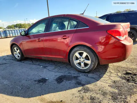 2014 Chevrolet Cruze Lt VIN 1G1PC5SB3E7211086 фото 2
