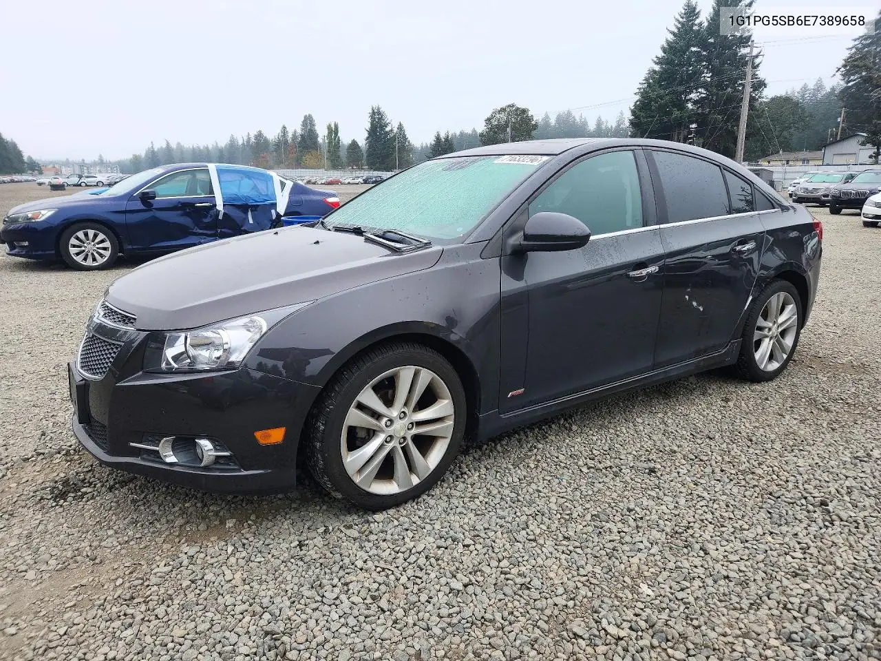 2014 Chevrolet Cruze Ltz VIN 1G1PG5SB6E7389658 фото 1
