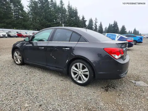 2014 Chevrolet Cruze Ltz VIN 1G1PG5SB6E7389658 фото 2