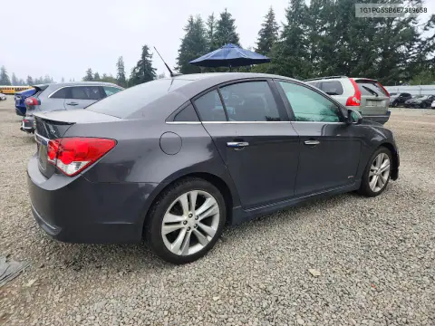 2014 Chevrolet Cruze Ltz VIN 1G1PG5SB6E7389658 фото 3