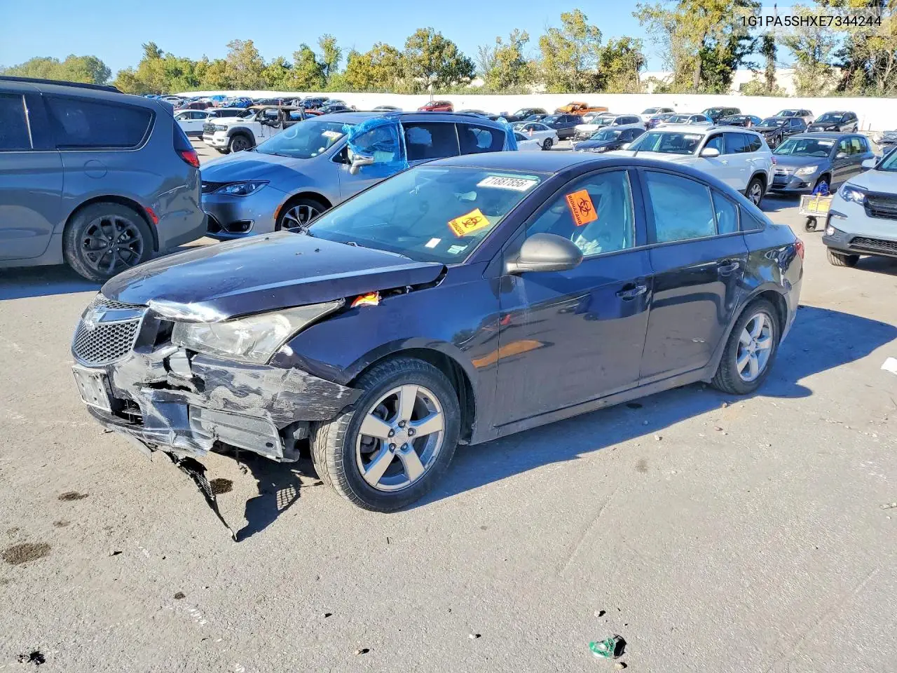 2014 Chevrolet Cruze Ls VIN 1G1PA5SHXE7344244 фото 1