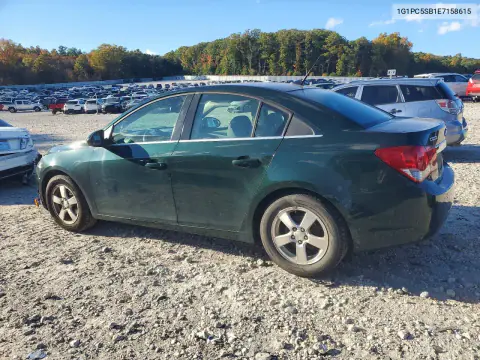 2014 Chevrolet Cruze Lt VIN 1G1PC5SB1E7158615 фото 2