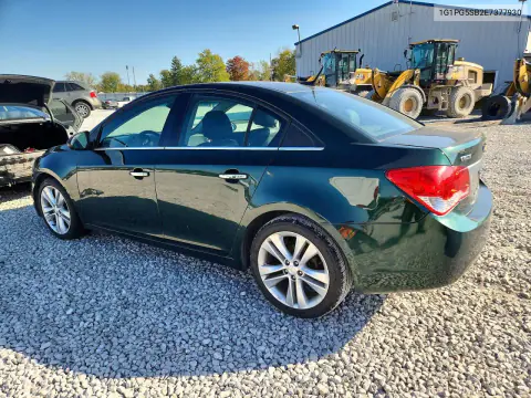 2014 Chevrolet Cruze Ltz VIN 1G1PG5SB2E7377930 фото 2